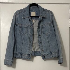 J. Jill Light Blue Denim Jacket